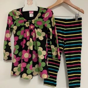 Lipstick Girls Tunic and legging set